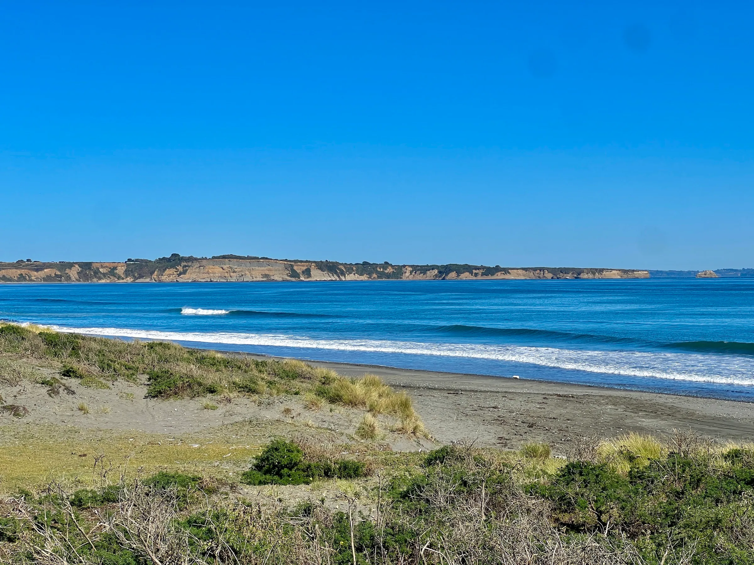 Playa de Carelmapu frente al proyecto